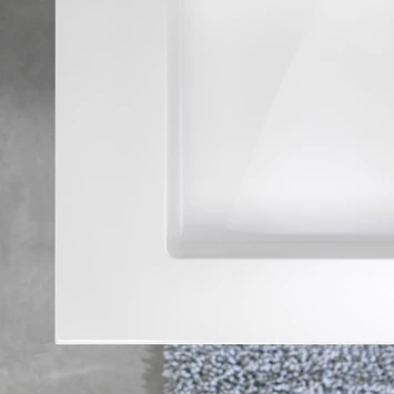 Tiger Karlo Badkamermeubel 80 Cm Chalet Eiken Met Wastafel Hoogglans Wit - Afbeelding 4