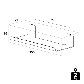 Tiger Planchet Colar Chroom 30 Cm - Afbeelding 7