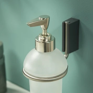 Tiger Zeepdispenser Cliqit Hangend Donkergrijs RVS - Afbeelding 3