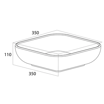 Tiger Karlo Badkamermeubelset 60 Cm Chalet Eik Met Wit Houten Wasblad En Glanzend Witte Keramische Waskom - Afbeelding 5