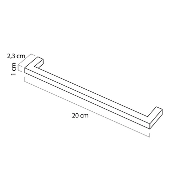 Tiger Badkamermeubel Studio 60cm Chalet Eik/witte Waskom Met Vierkante Greep - Afbeelding 7
