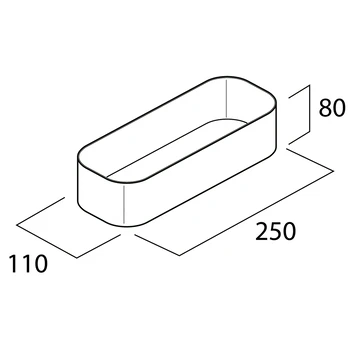 Tiger Wandrek/douchemand 2-store 25cm Wit - Afbeelding 15