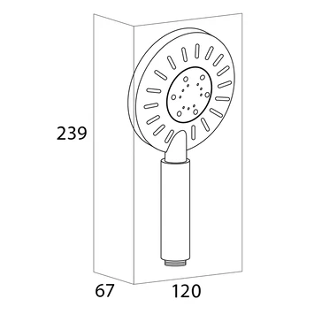 Tiger Handdouche Akcent Zwart - Afbeelding 9