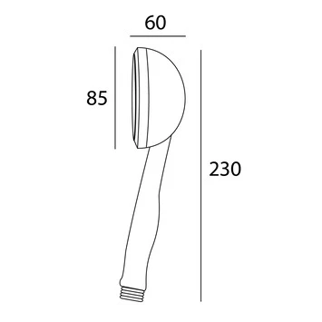 Tiger Handdouche Splash Palermo Ø8,5 Cm 3 Standen - Afbeelding 4
