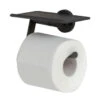 Tiger Toiletrolhouder Noon Met Planchet Zwart
