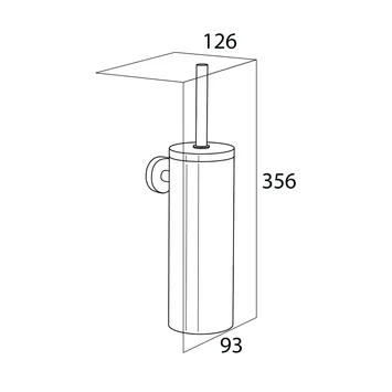 Tiger Toiletborstelhouder Boston Hangend RVS Gepolijst - Afbeelding 6