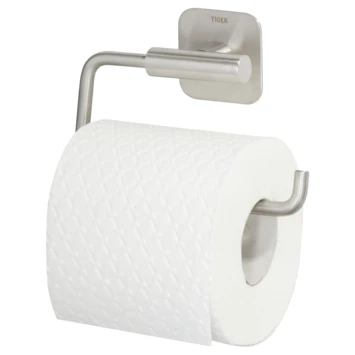 Tiger Toiletrolhouder Colar RVS