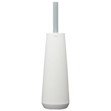 Tiger Toiletborstelhouder TESS Vrijstaand Met Swoop Borstel Wit/lichtgrijs - Afbeelding 4