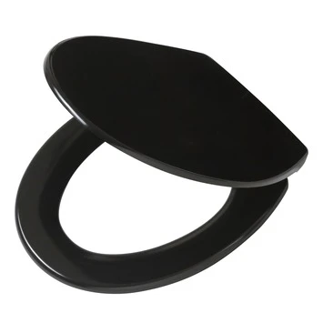 Tiger WC Bril Aiden Zwart Kunststof Met Softclose - Afbeelding 2