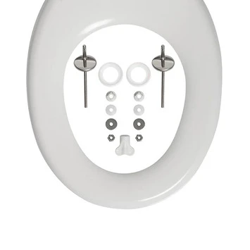 Tiger WC Bril Aiden Zwart Kunststof Met Softclose - Afbeelding 4