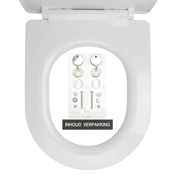 Tiger WC Bril Carter Wit Met Softclose - Afbeelding 10