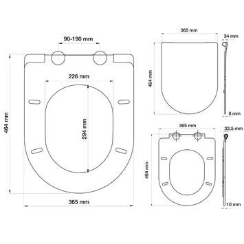 Tiger WC Bril Carter Wit Met Softclose - Afbeelding 14
