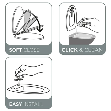 Tiger WC Bril Ventura Wit Kunststof Met Softclose - Afbeelding 9