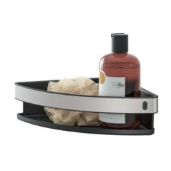 Tiger Hoekdouchemand Cooper 21 Cm RVS/zwart