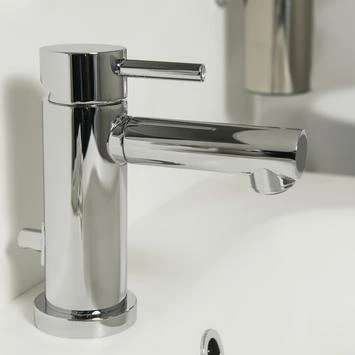 Tiger Wastafelkraan Boston Met Hendel En Waste Chroom - Afbeelding 4