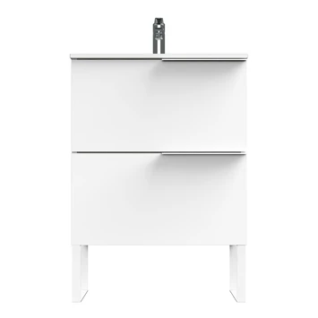 Tiger Badmeubelset Pocket 60 Cm Met 2 Lades Wit Incl. Looppoten - Afbeelding 6