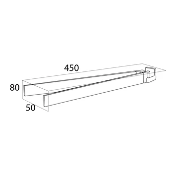 Tiger Handdoekrek Ontario Met Draaibare Armen Chroom - Afbeelding 2